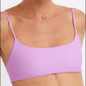 Jade Scoop Neck Bikini Tops NWT Size S